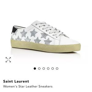 Saint Laurent Women’s Star Leather Sneaker
